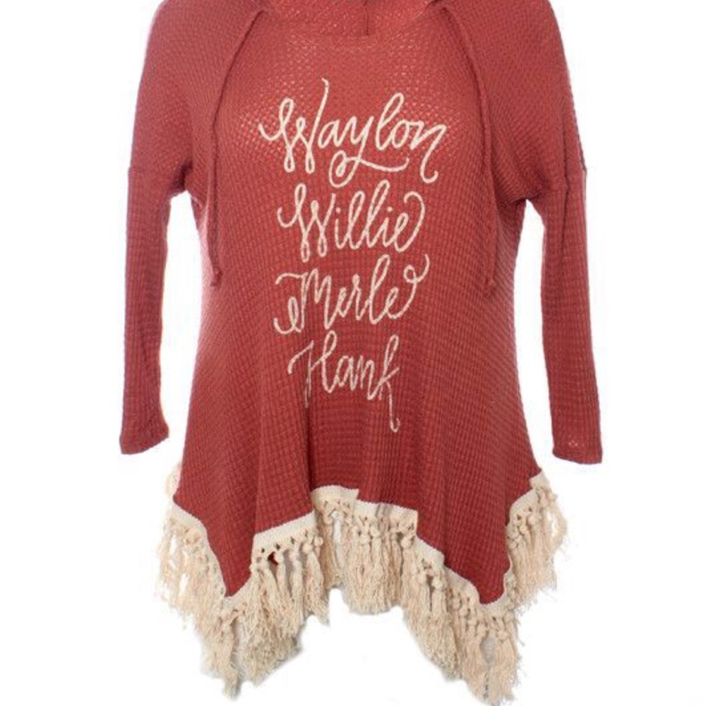 Judith March Fringe hooded thermal size large